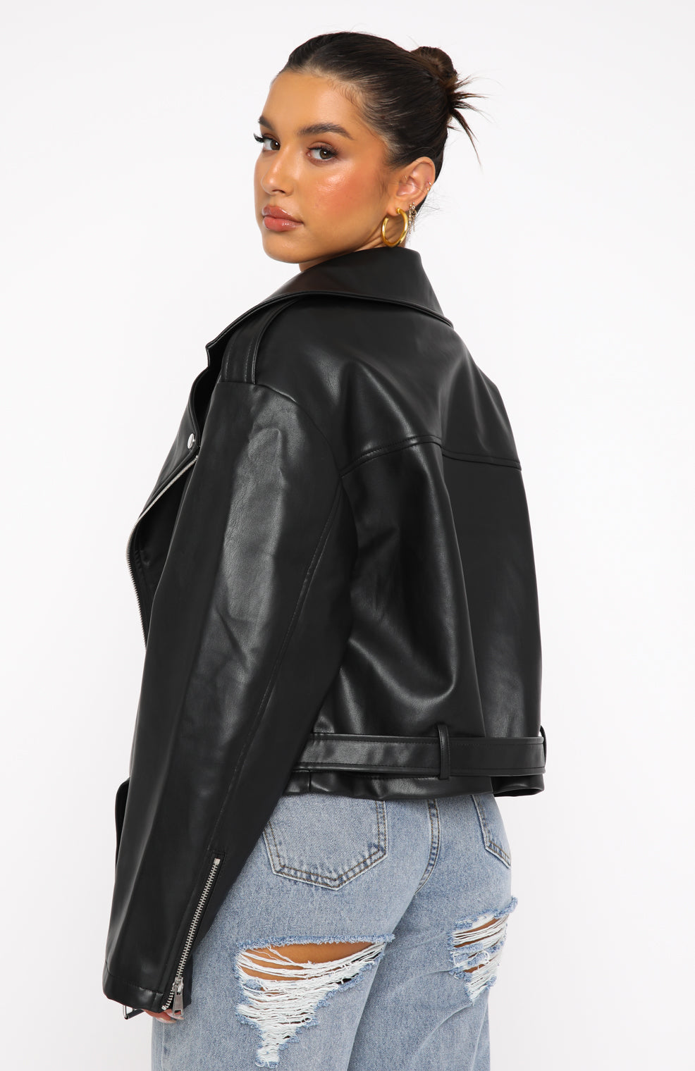 Gloria | PU Biker Jacket