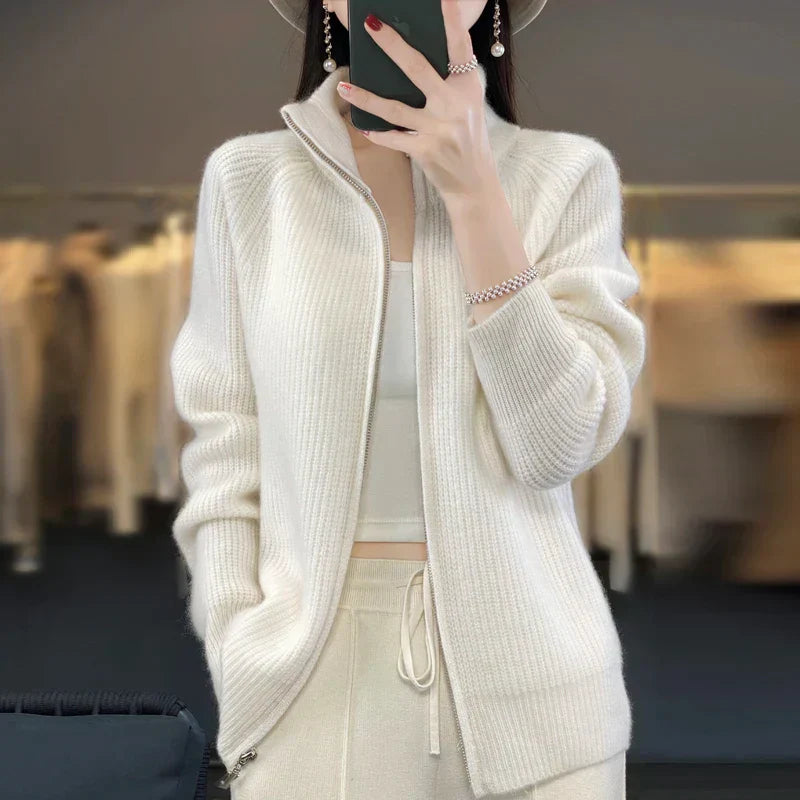 Olivia | Wool Cardigan