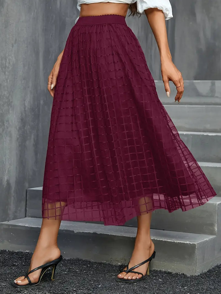 Kiarna | High Waist Midi Skirt