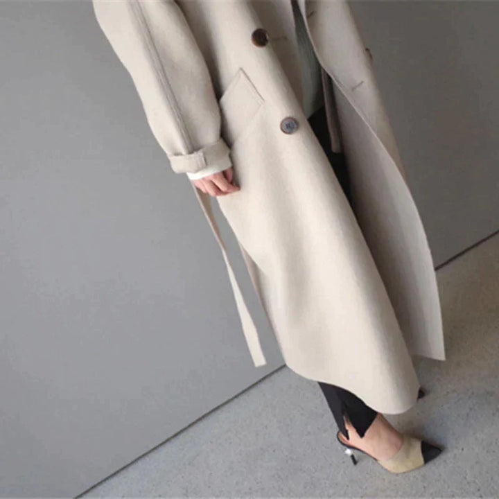 Valentina | Longline Wool Coat