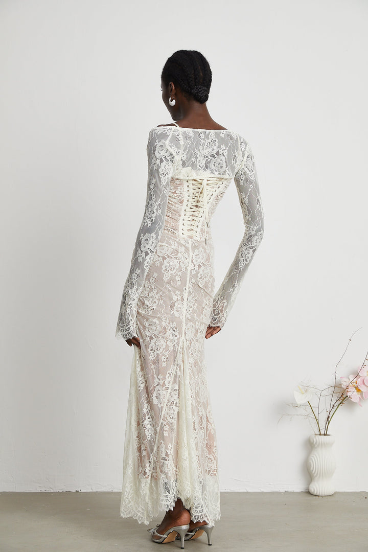 Valérie | Lace Maxi Dress