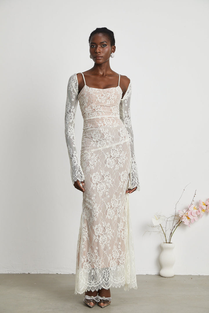 Valérie | Lace Maxi Dress