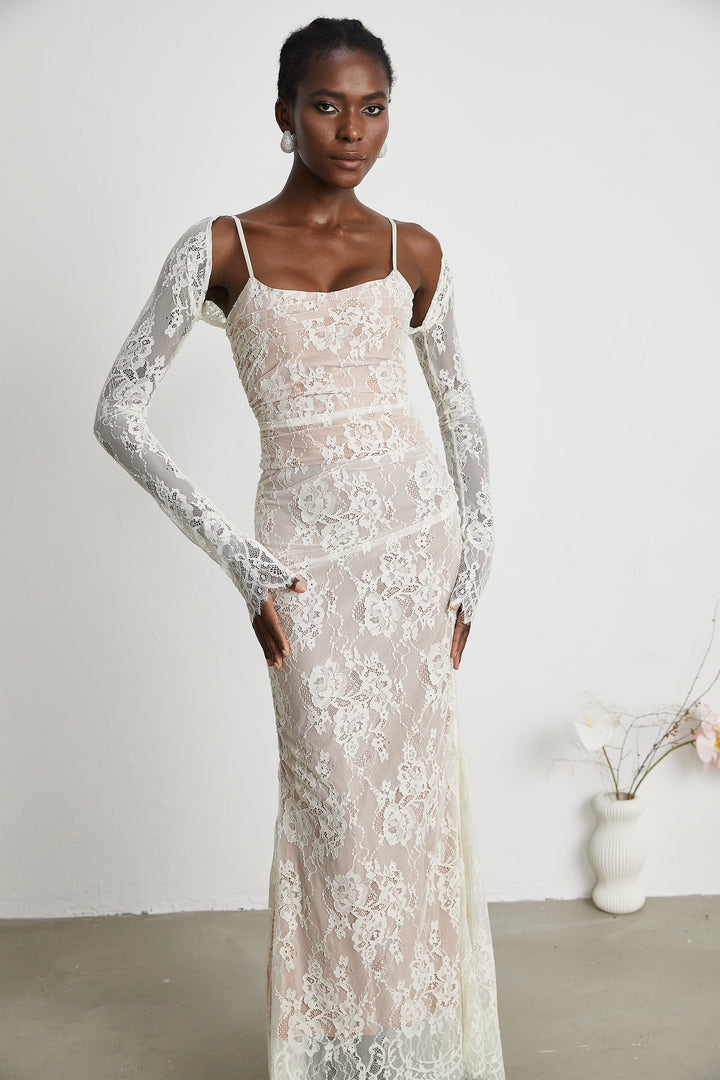 Valérie | Lace Maxi Dress