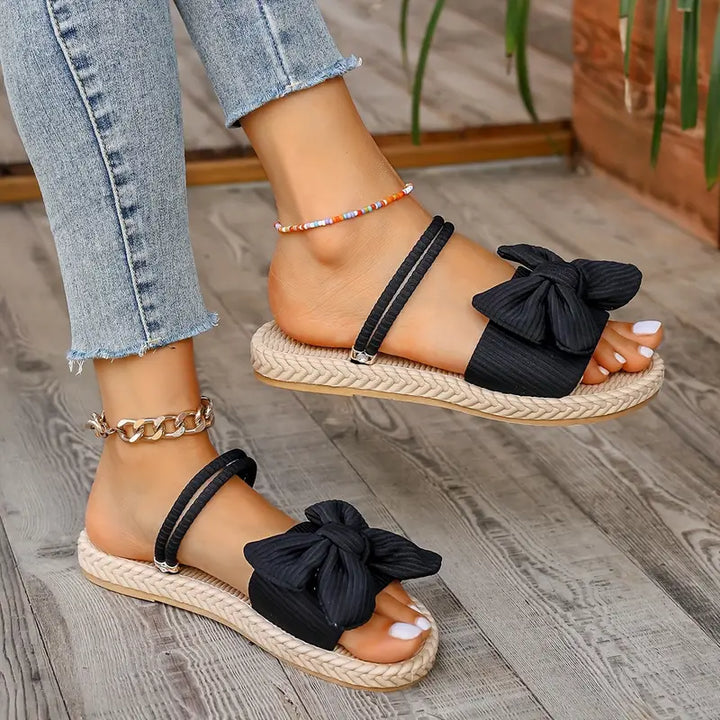 Jeannie | Bowknot Luxe Sandals