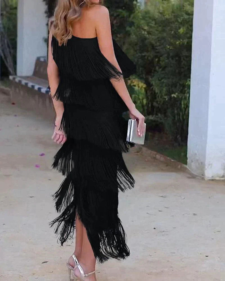 Lauren | Fringed Dress