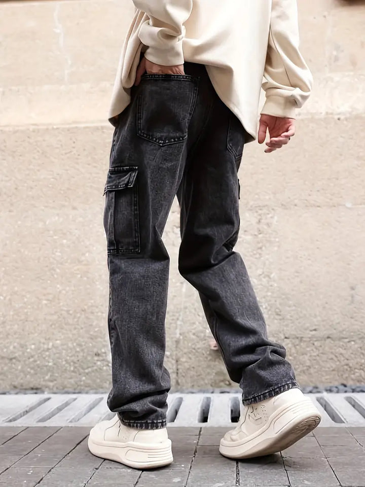 Rocco | Loose Fit Cargo Jeans