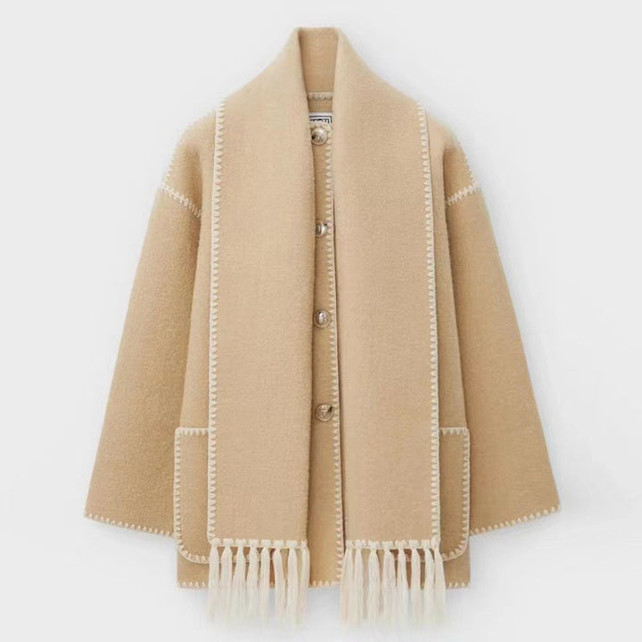 Kendall | Woolen Cape Coat