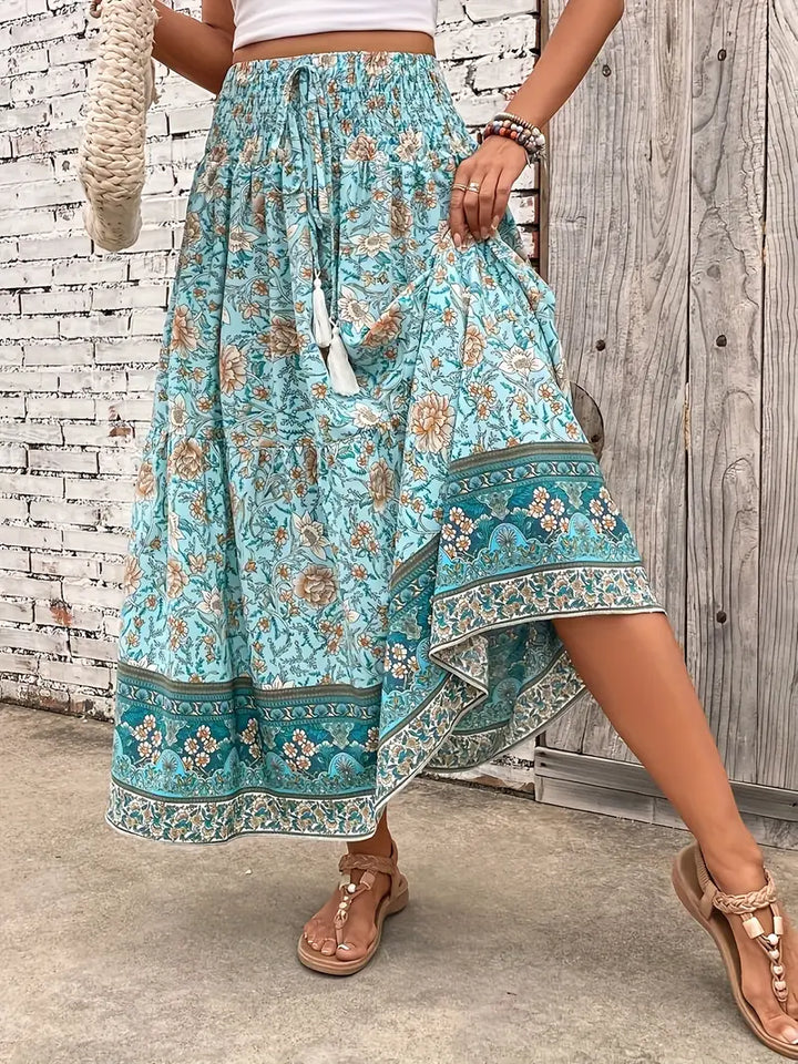 Layla | Stunning Shirred Waist Skirt