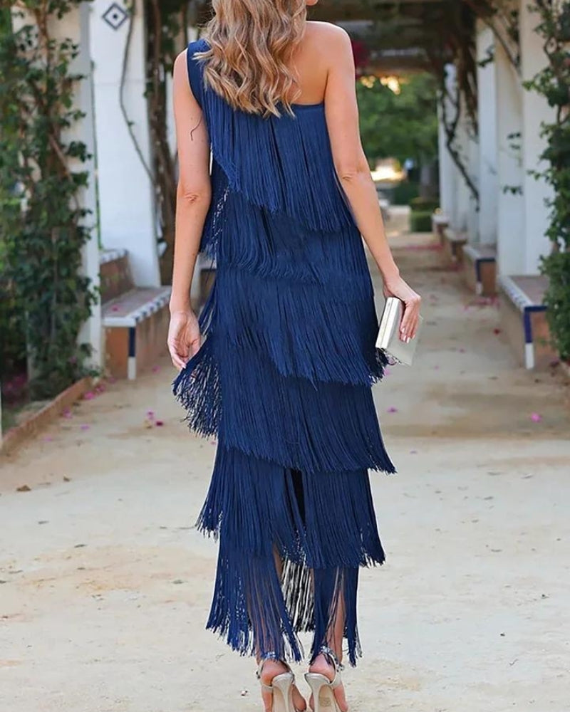 Lauren | Fringed Dress