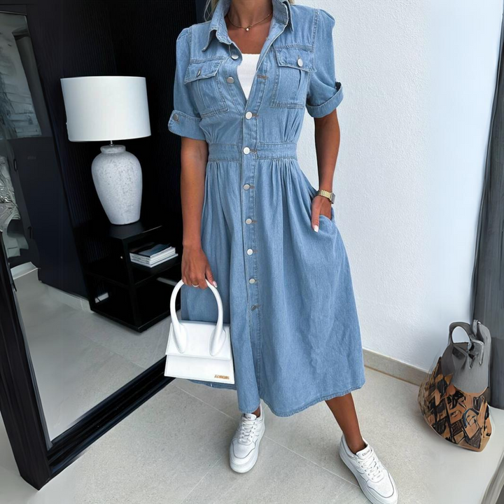 Grace | Denim Dress