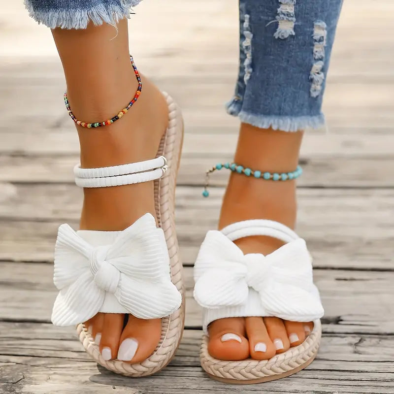 Jeannie | Bowknot Luxe Sandals