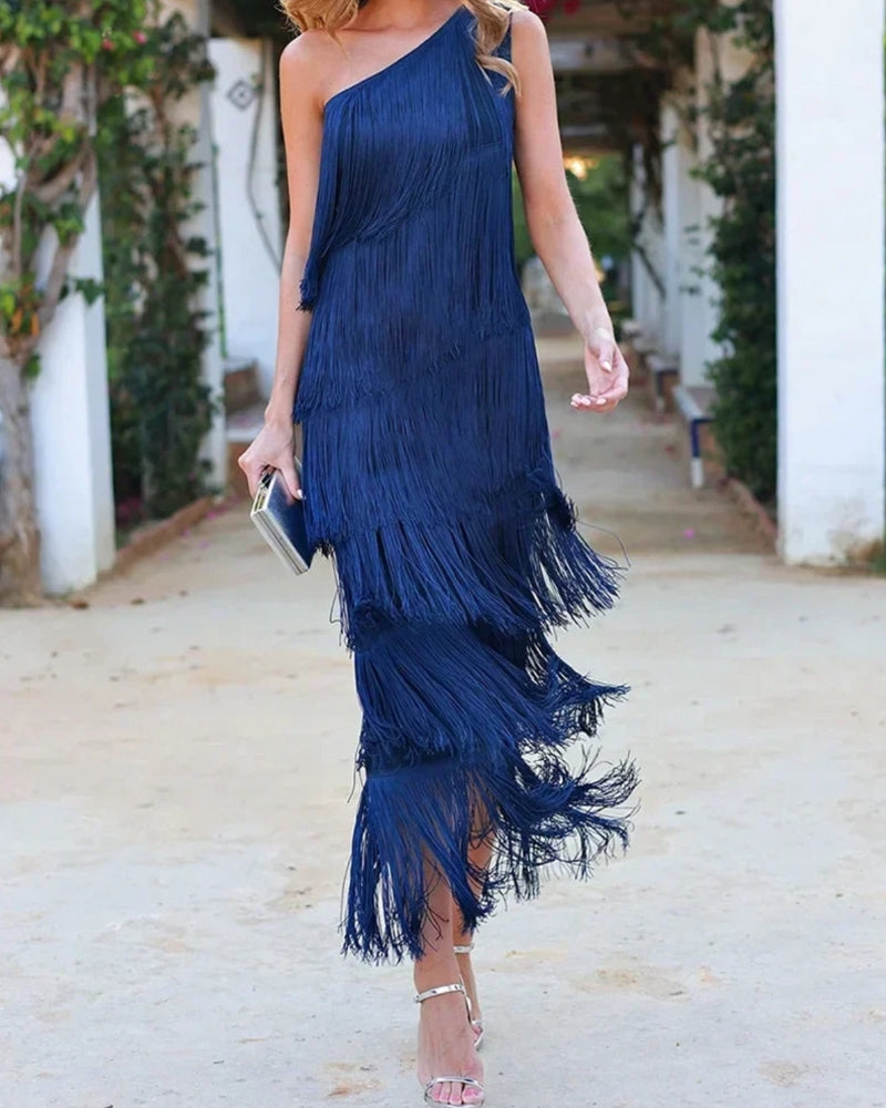 Lauren | Fringed Dress