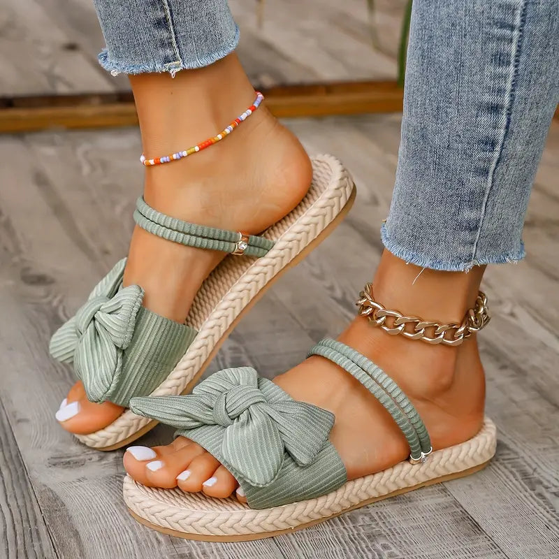 Jeannie | Bowknot Luxe Sandals