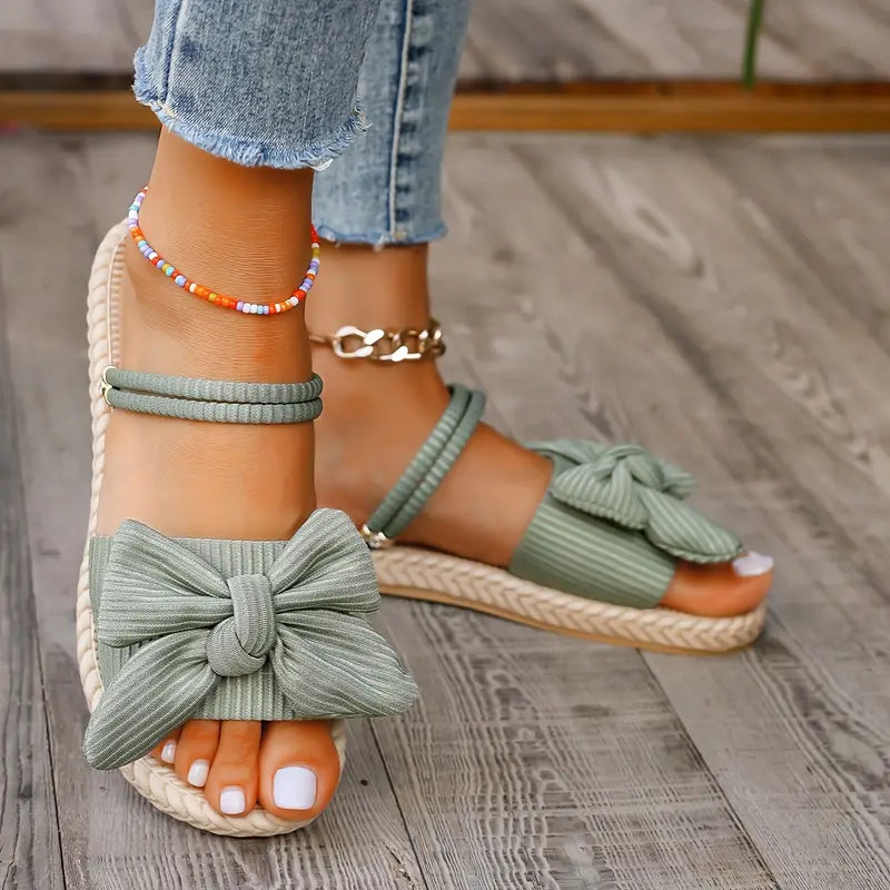 Jeannie | Bowknot Luxe Sandals