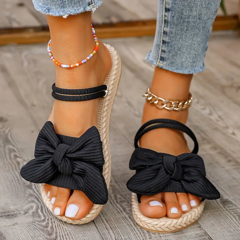 Jeannie | Bowknot Luxe Sandals