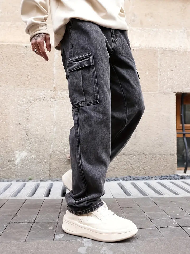 Rocco | Loose Fit Cargo Jeans