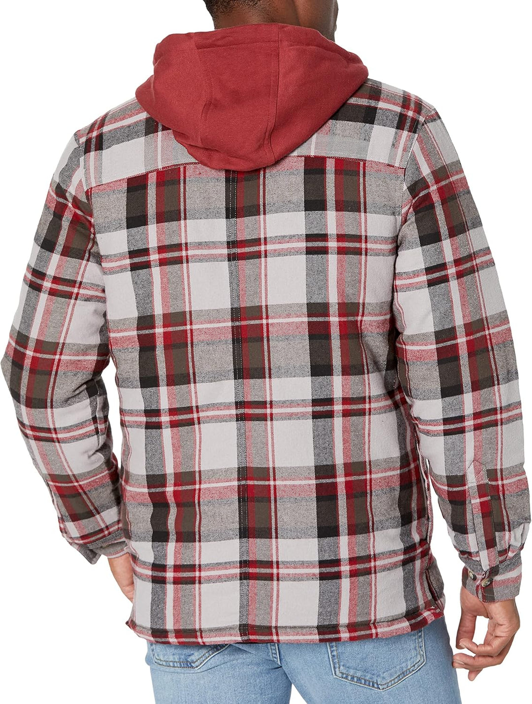 Wolf | Hooded Flannel Jacket