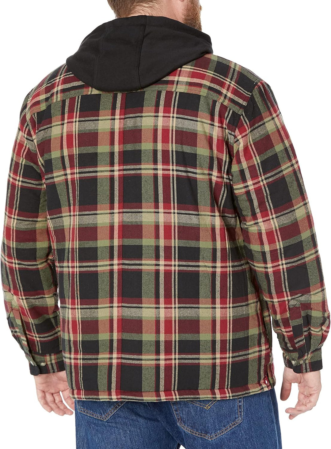 Wolf | Hooded Flannel Jacket