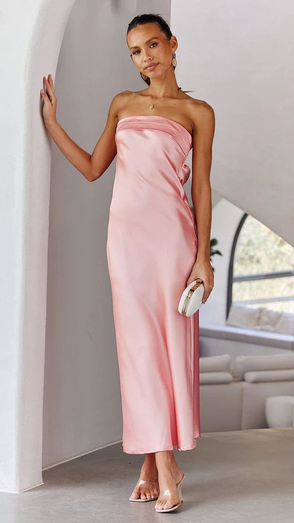 Kiarna | Silk Maxi Dress