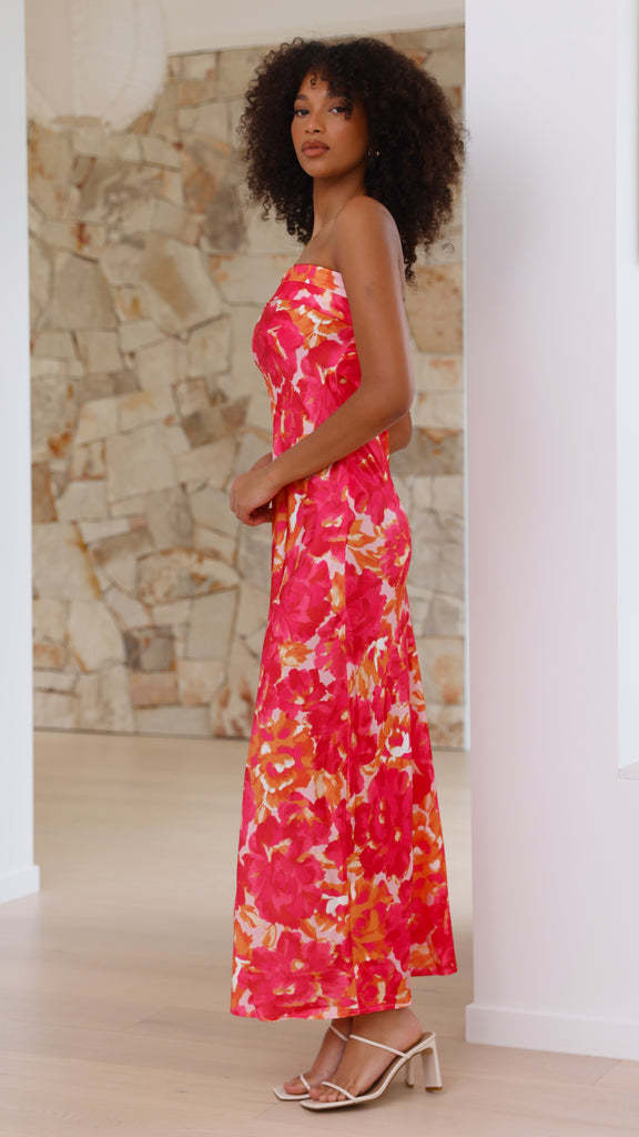 Kiarna | Silk Maxi Dress