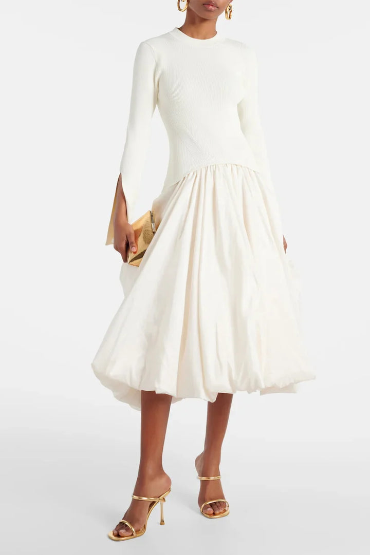 Kenlie | Bubble Skirt Midi-Dress