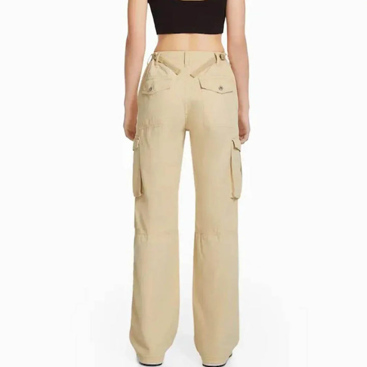 Milly | Adjustable Waist Cargo Pants