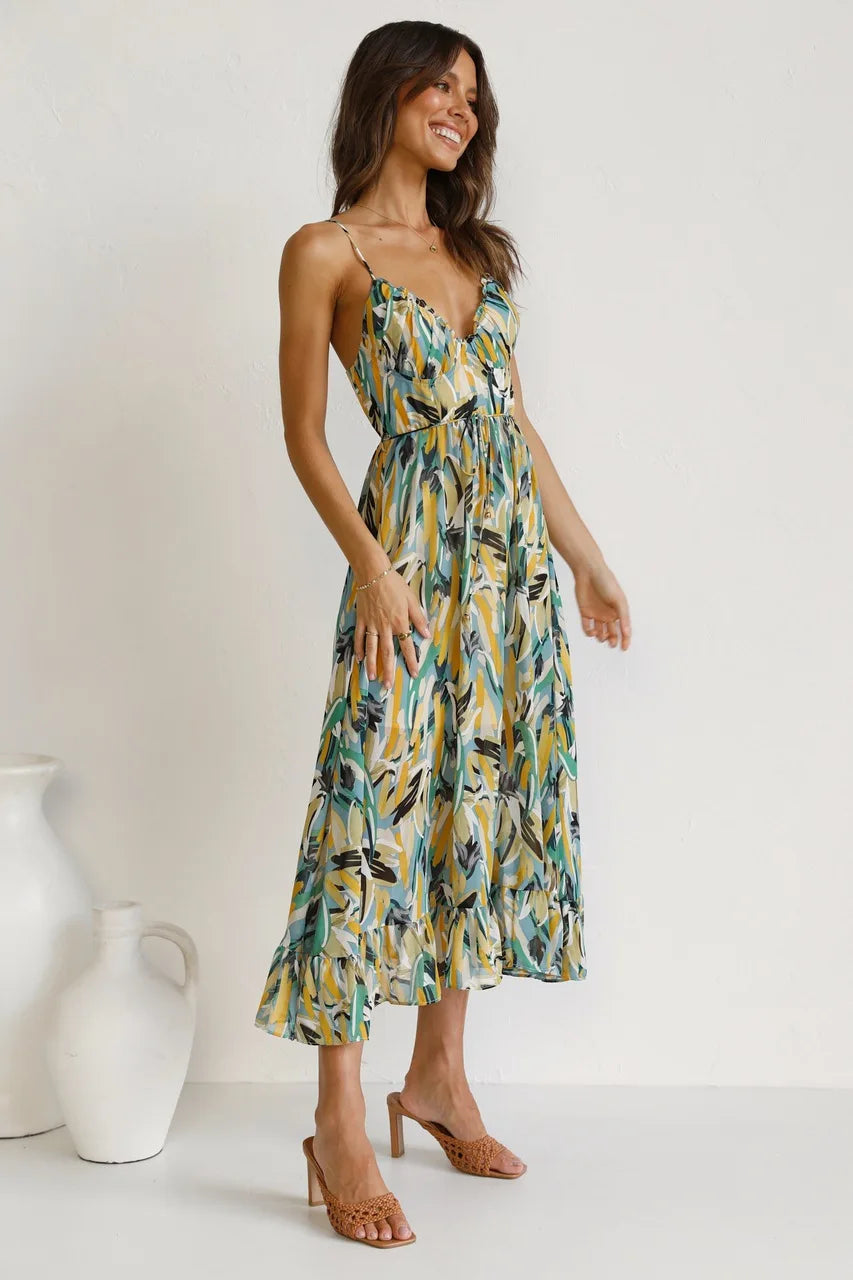 Nala | Printed Sun Dress