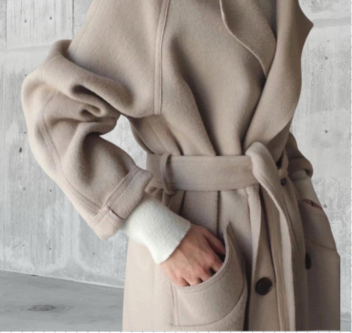 Valentina | Longline Wool Coat