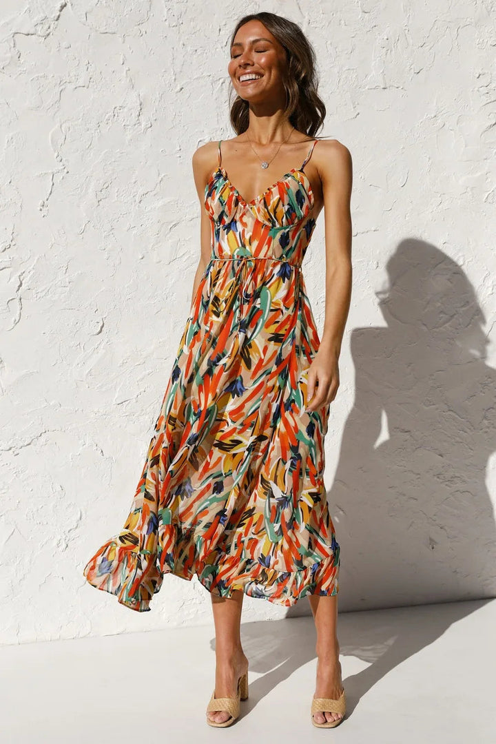 Nala | Printed Sun Dress