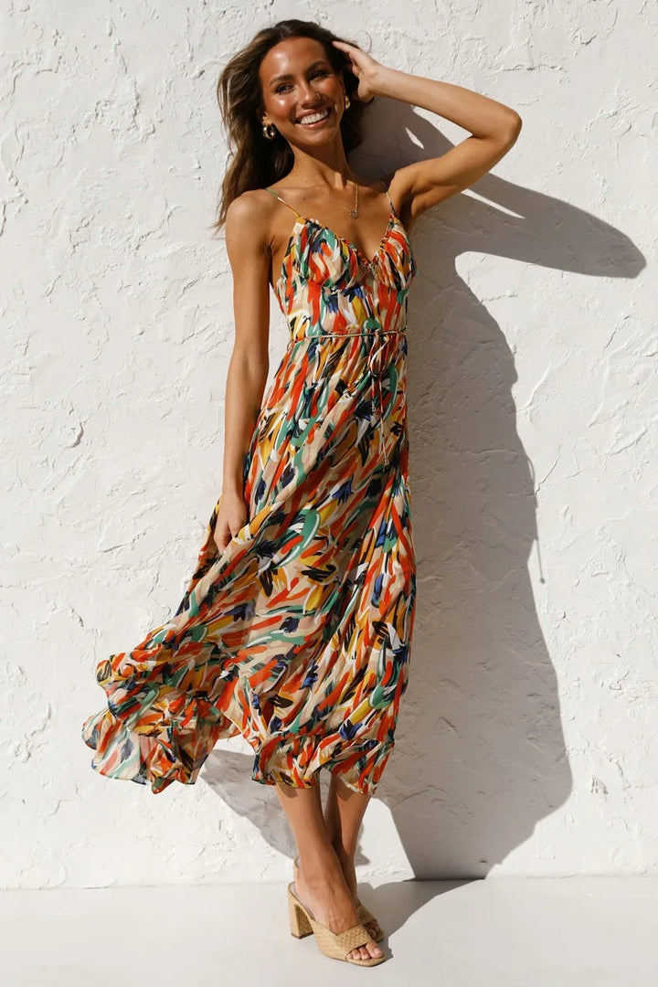 Nala | Printed Sun Dress