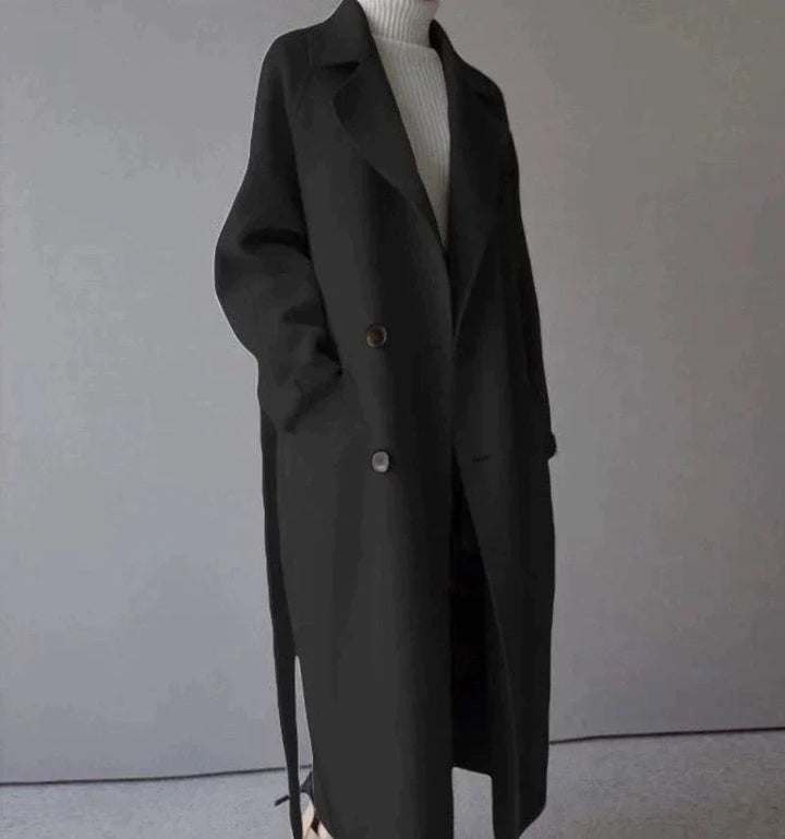 Valentina | Longline Wool Coat