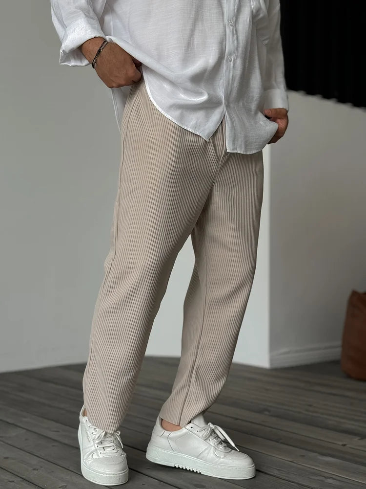 Samuel | Pleated Pants