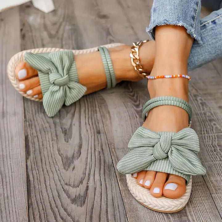 Jeannie | Bowknot Luxe Sandals