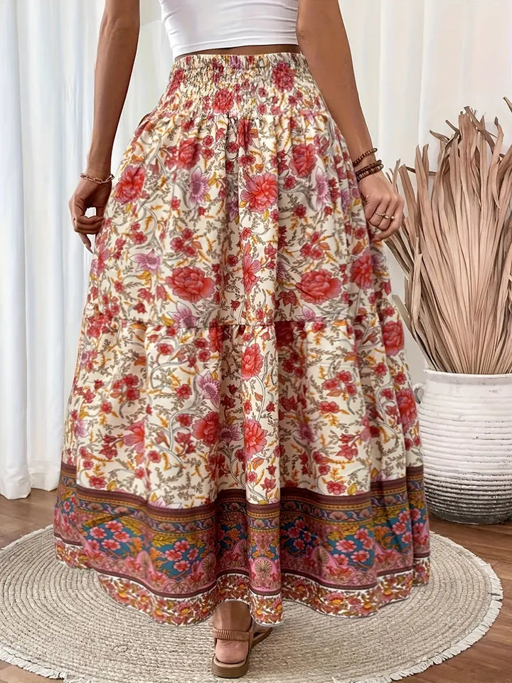 Layla | Stunning Shirred Waist Skirt