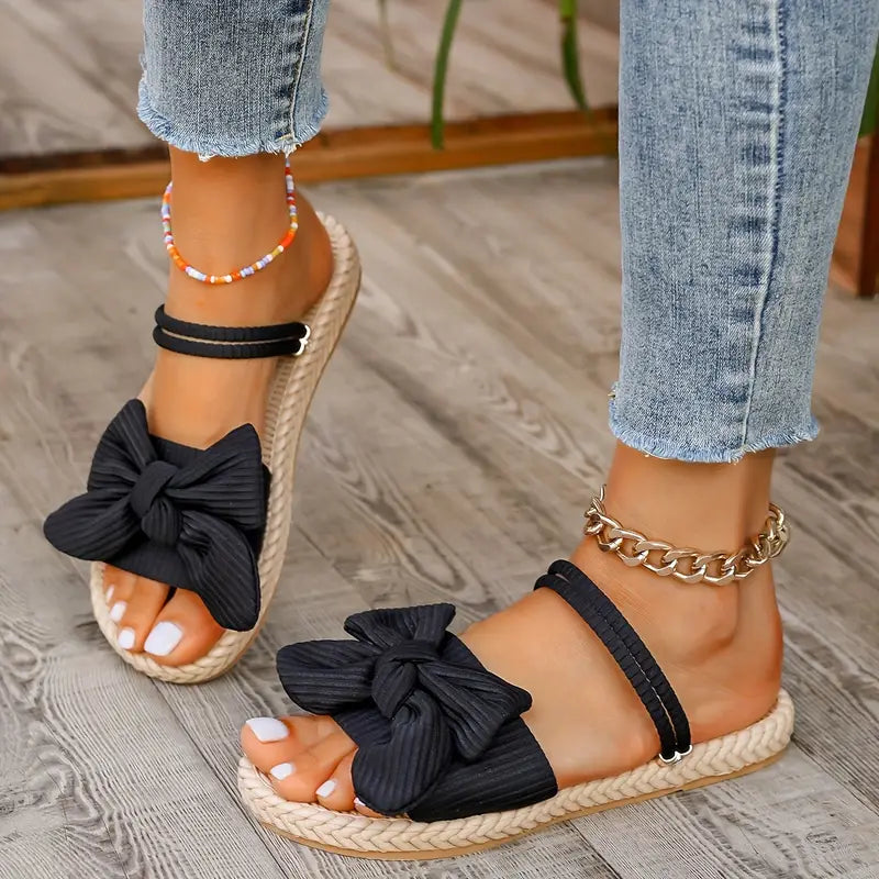 Jeannie | Bowknot Luxe Sandals