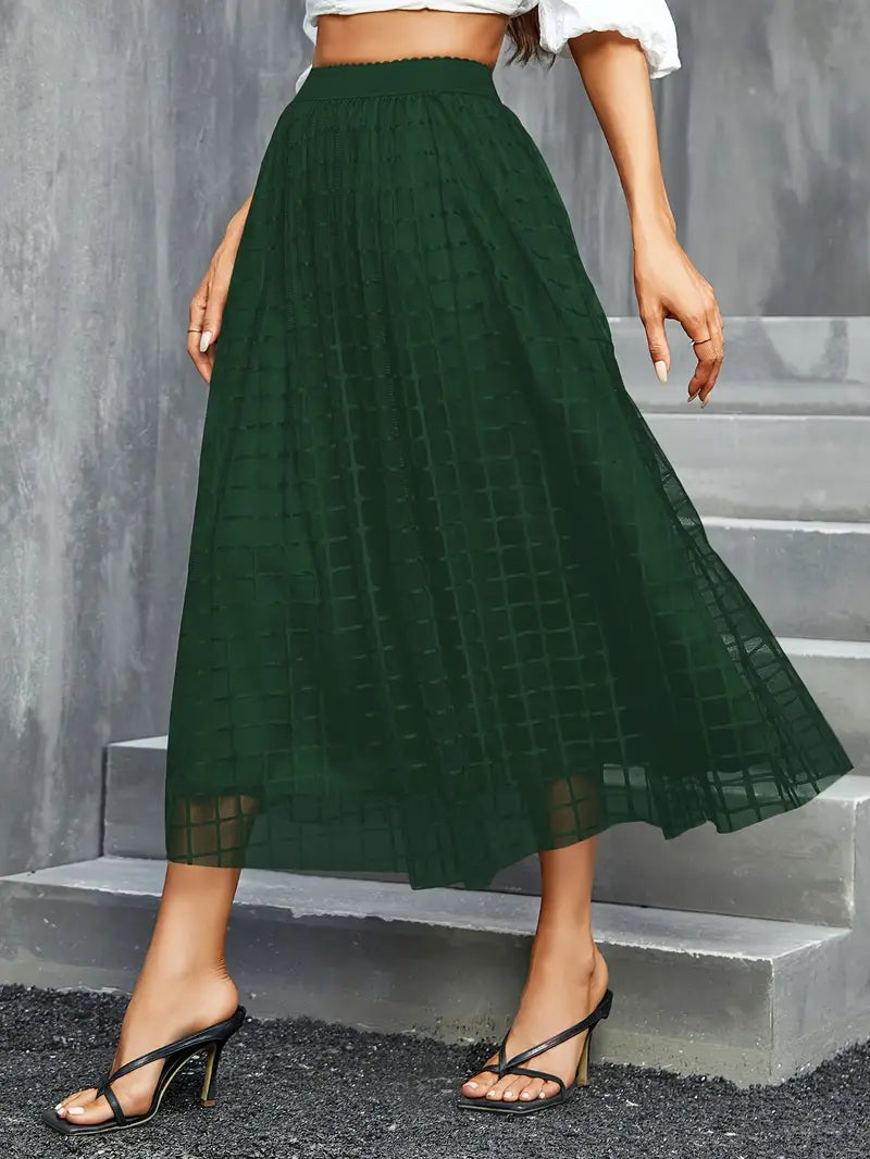 Kiarna | High Waist Midi Skirt