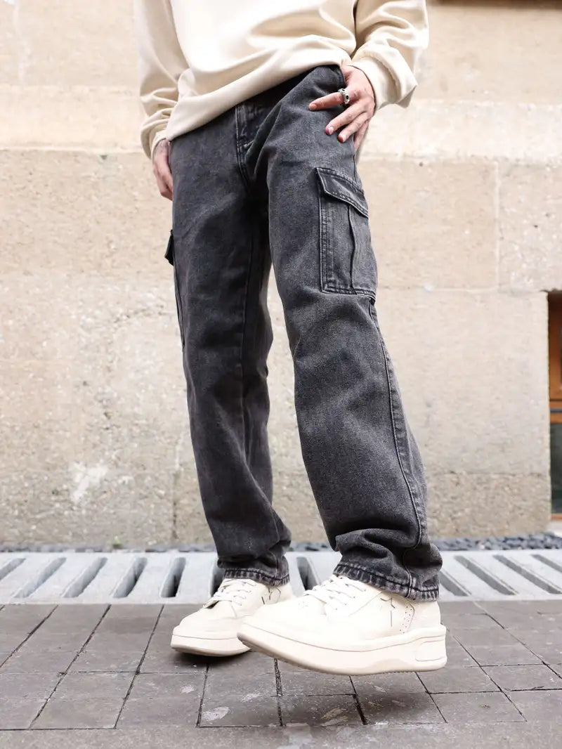 Rocco | Loose Fit Cargo Jeans