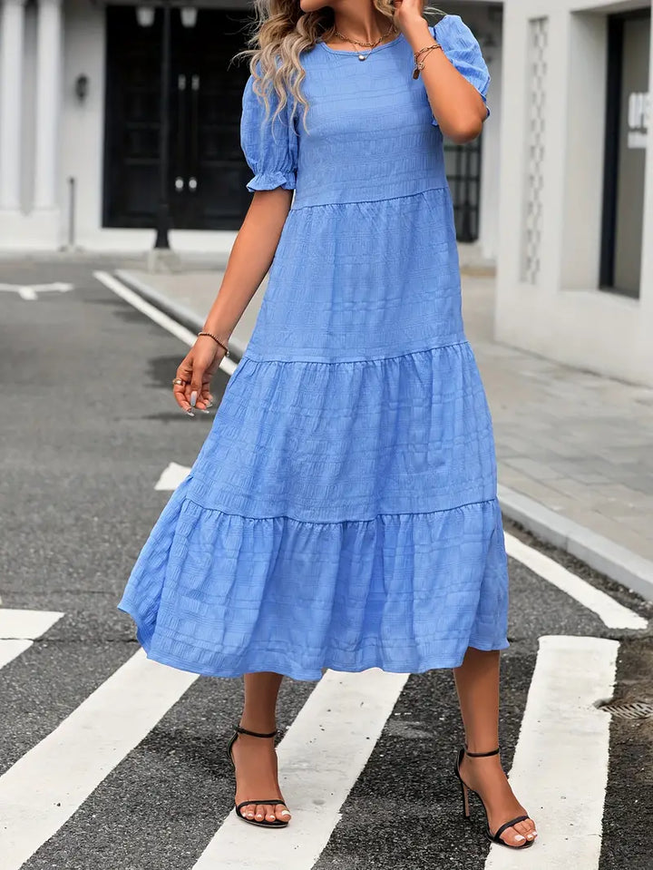 Talia | Boho Midi Dress