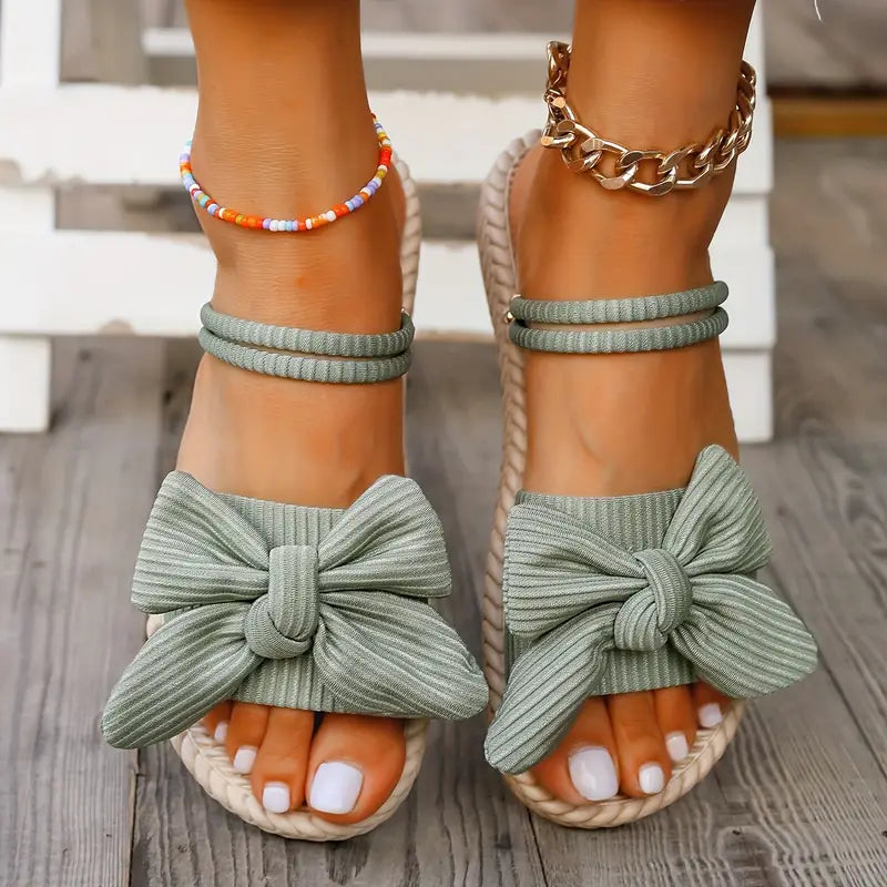 Jeannie | Bowknot Luxe Sandals