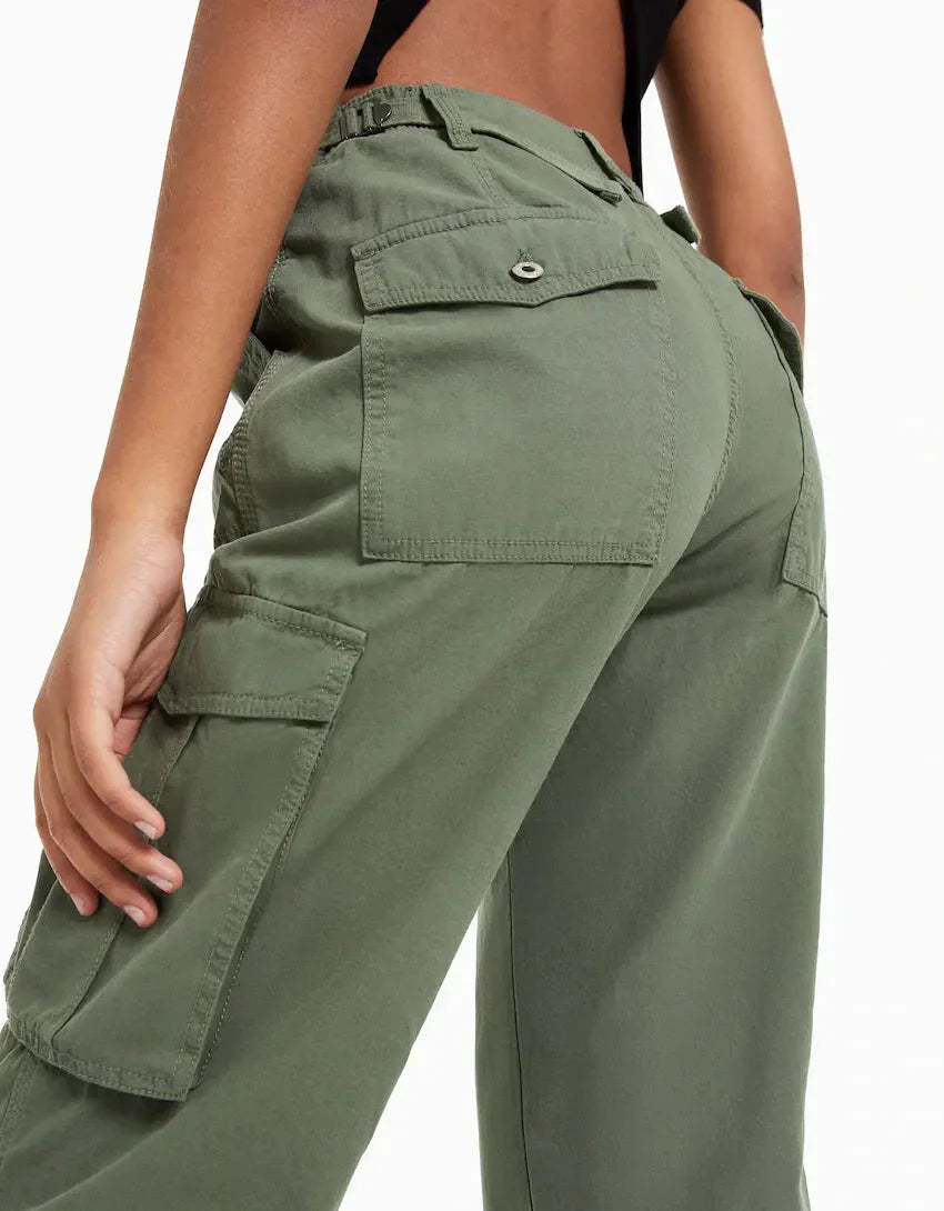 Milly | Adjustable Waist Cargo Pants