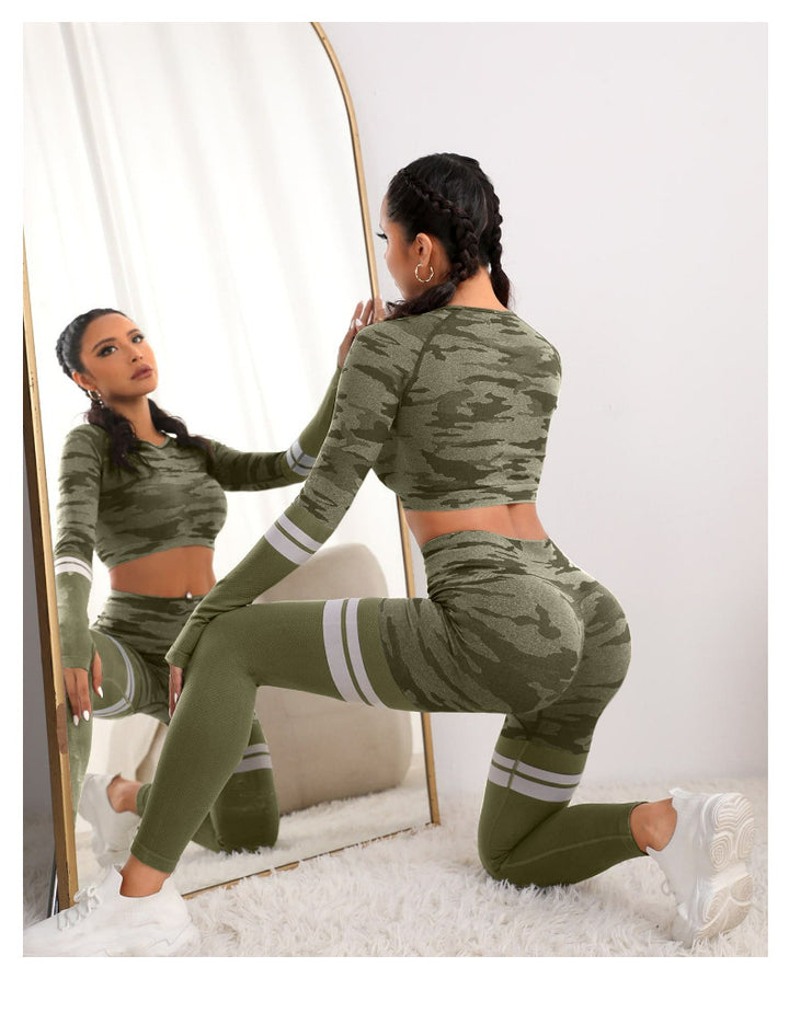 Alexis | Activewear Camo Set