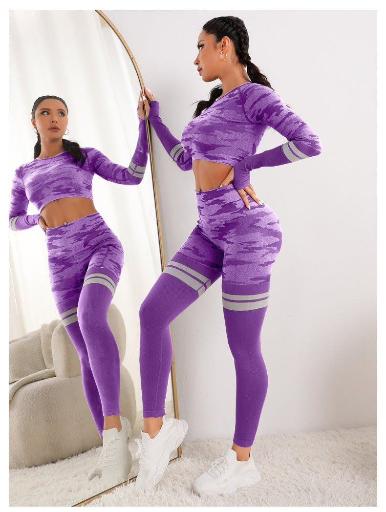 Alexis | Activewear Camo Set