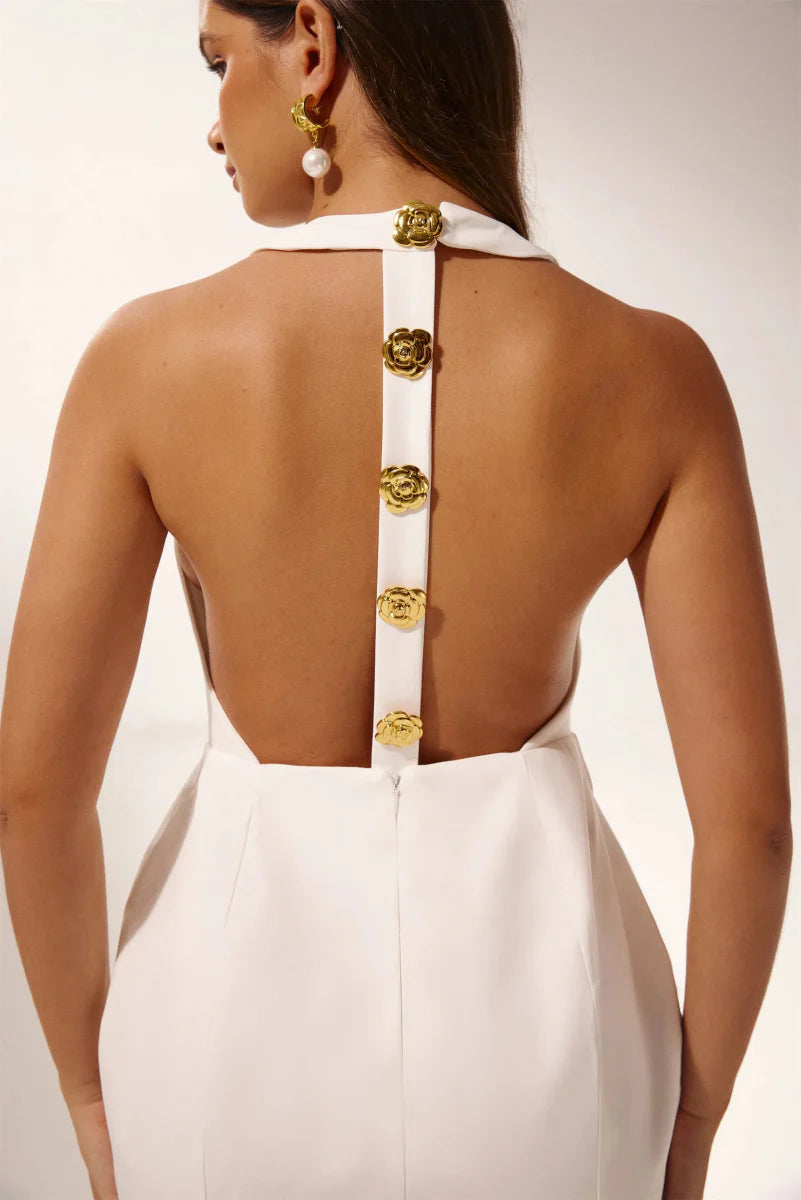 Rebecca | Backless Mini Dress